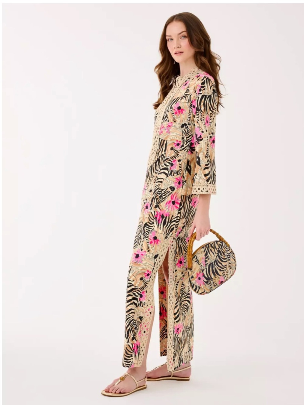 NWT Lilly Pulitzer Shealyn Stretch Maxi Caftan - Picture 2 of 6